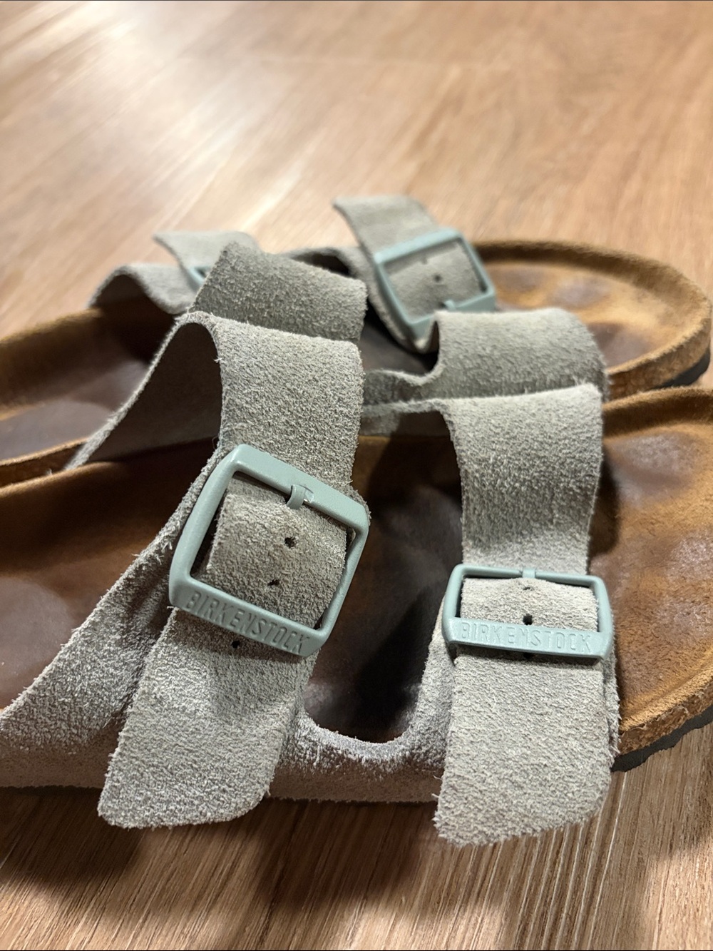 Birkenstock women’s Arizona Suede Sandals 7 - Picture 4 of 4